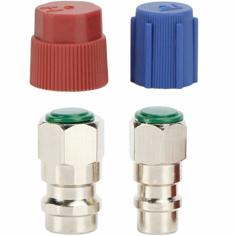 R12R22 Female Thread 1/4SAE Interface Is Converted To R134A High and Low Voltage Male Connector Adapter AC1316LH