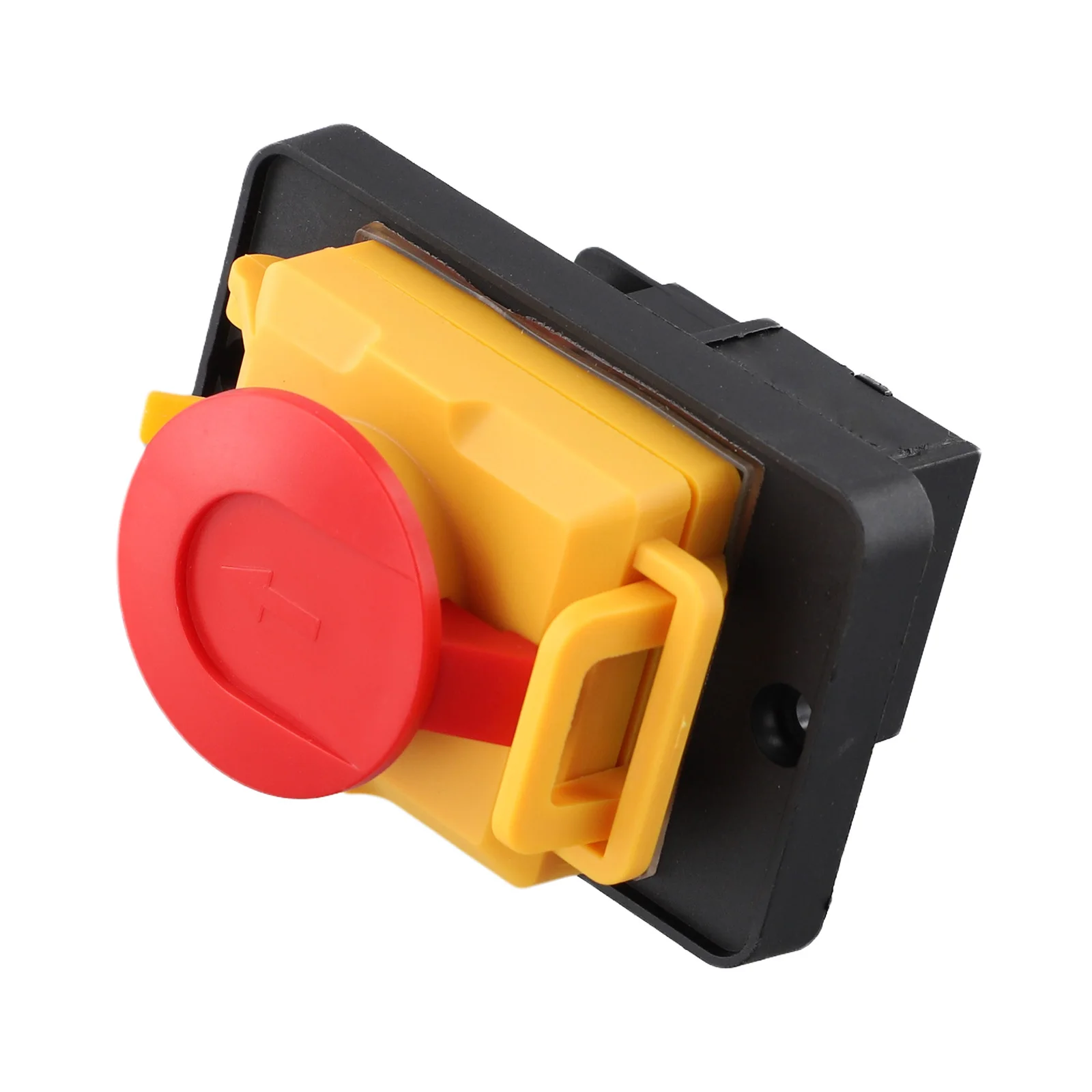 4-Pin Pushbutton Magnetic Pushbutton Switch Wet Environments Industrial Power Tools 16A Current Rating Precision Engineering