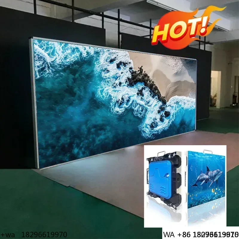 

Indoor P2.5-P4 LED Display Die Cast Aluminum Cabinet 1920Hz High Refresh for Meeting Rooms