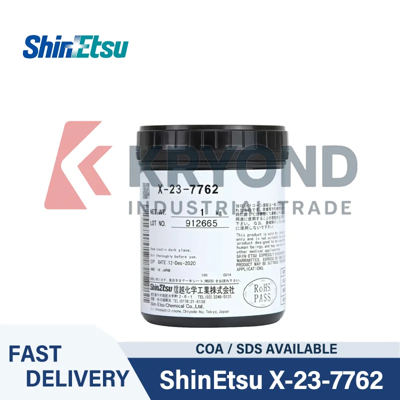 ShinEtsu X-23-7762 Silicone Grease High Performance Lubricant for Electrical and Automotive Applications