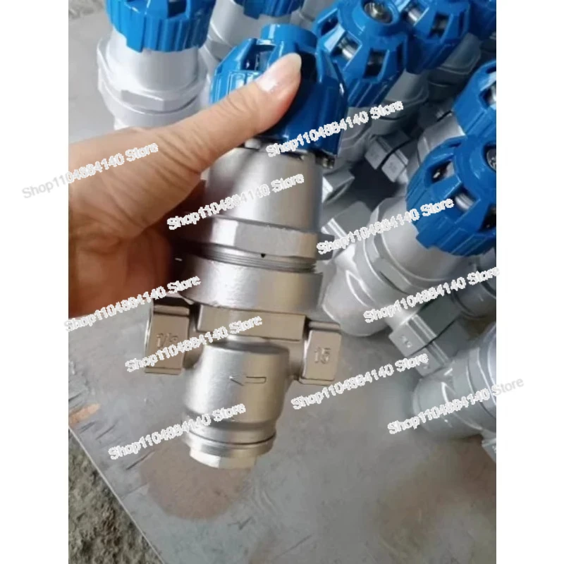 

For 3PCS Steam Pressure Valve Stainless Steel Corrugated Pipe Pressure Valve DN15