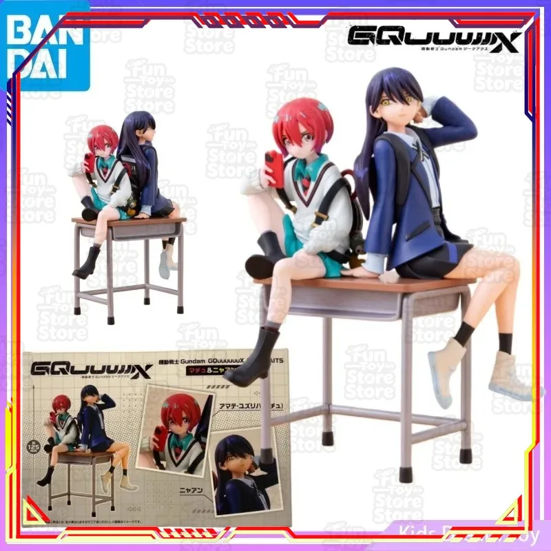 Bandai GUNDAM GQuuuuuuX PORTRAITS AMATE YUZURIHA MACHU NYAAN Anime Actionfigur Sammlerstück Offiziell Lizenziert