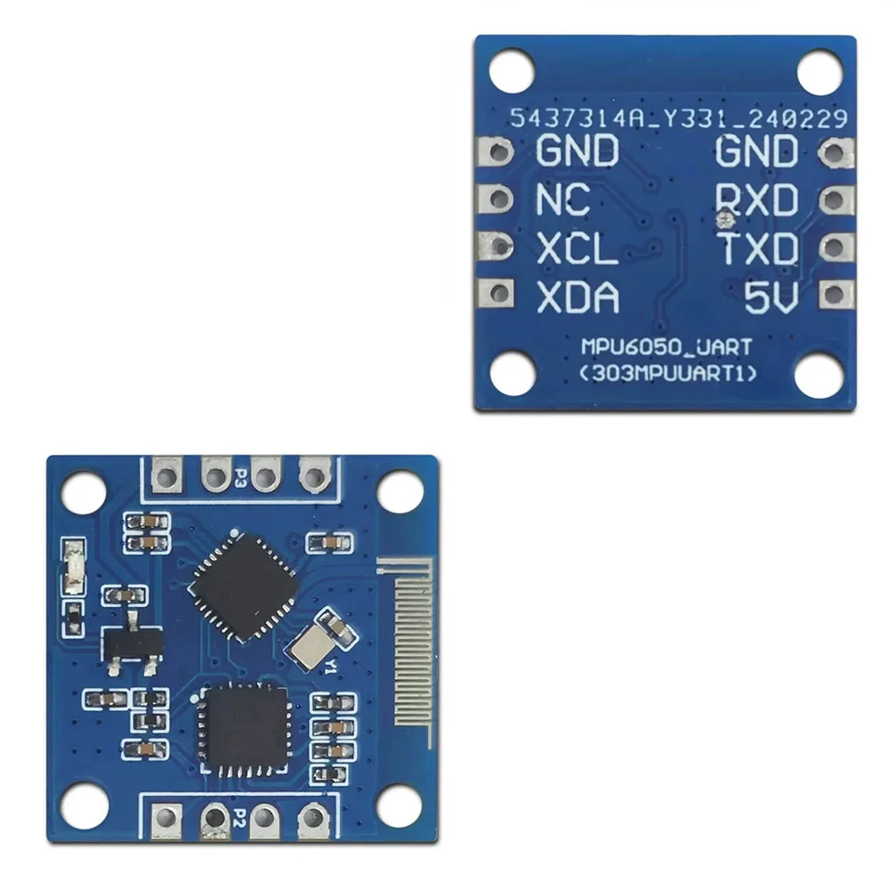 

‌MPU6050 Accelerometer Gyroscope Module with Bluetooth-compatible & UART Dual Output 3.3-5V 6-Axis Motion Tracking Sensor