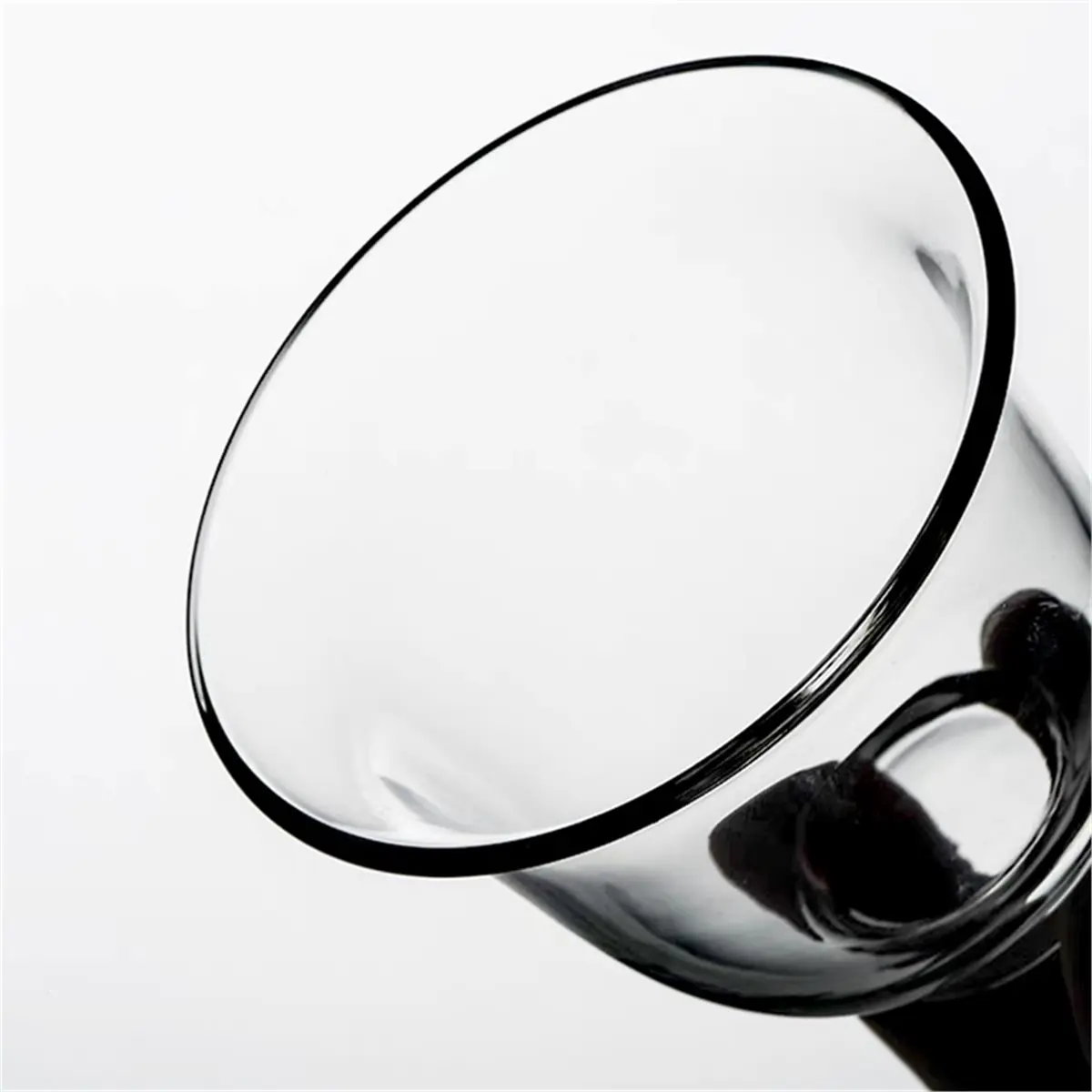 

Just- 80ML Transparent High Borosilicate Glass Tea Cover Bowl Tea Cup and Lid Heat Small Teacup Tea Set Acces