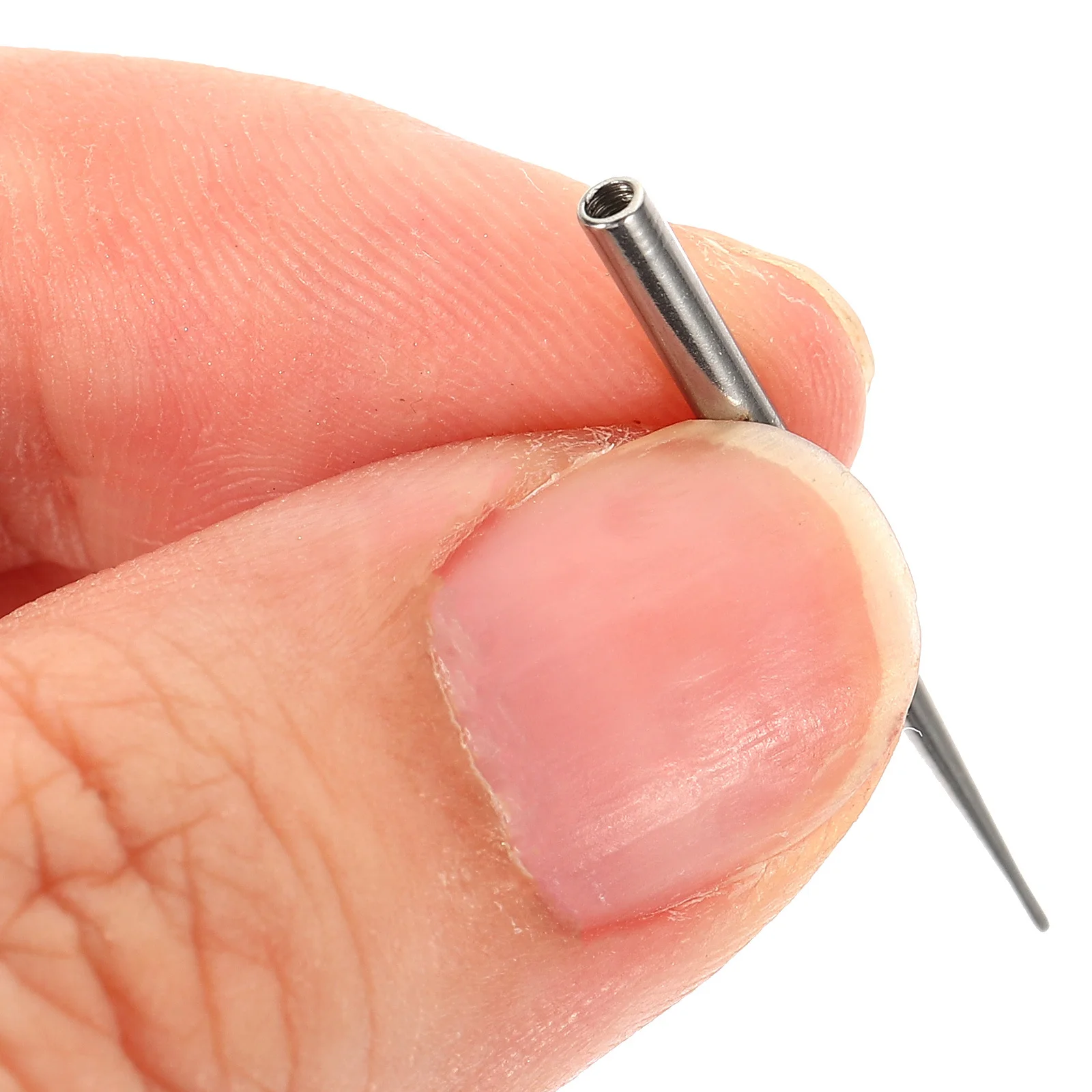 

8Pcs Stainless Steel Piercing Taper Pin High-Grade Body Piercing Assistant Tool for Ear Nose Lip Navel Multipurpose Jewelry