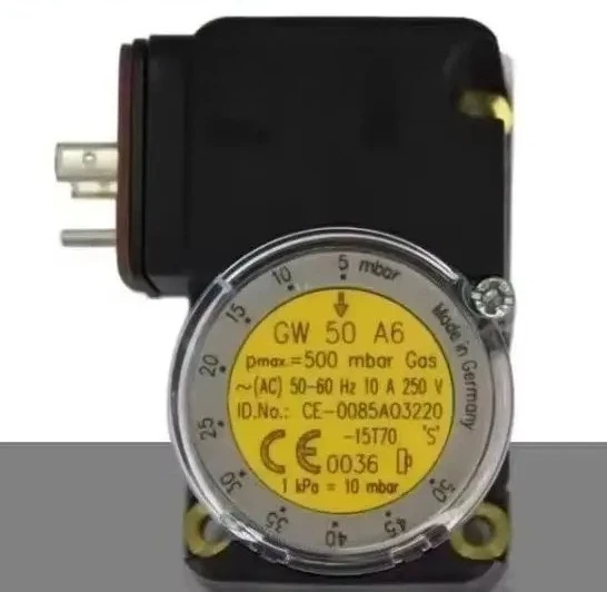 

Gas Pressure Switch GW3A6 GW50A6 GW150A6 GW500A6, Safety Pressure Control