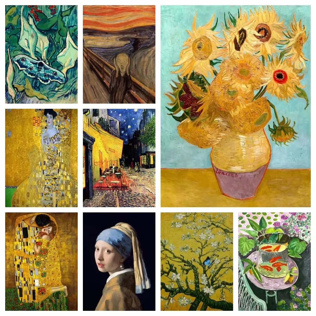 Famous Artist Salvador Dali Van Gogh Gustav Klimt Jigsaw Puzzles 500/1000/1200/2000PCS Handmade Art Exquisite Home Decor Gift