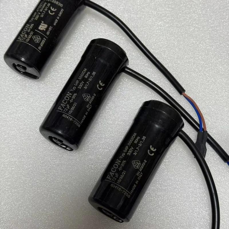 1PCS Brand New Genuine Original Imported Capacitor 04P.5552DM 330V 72UF Fan Compressor Motor Run Start Capacitor
