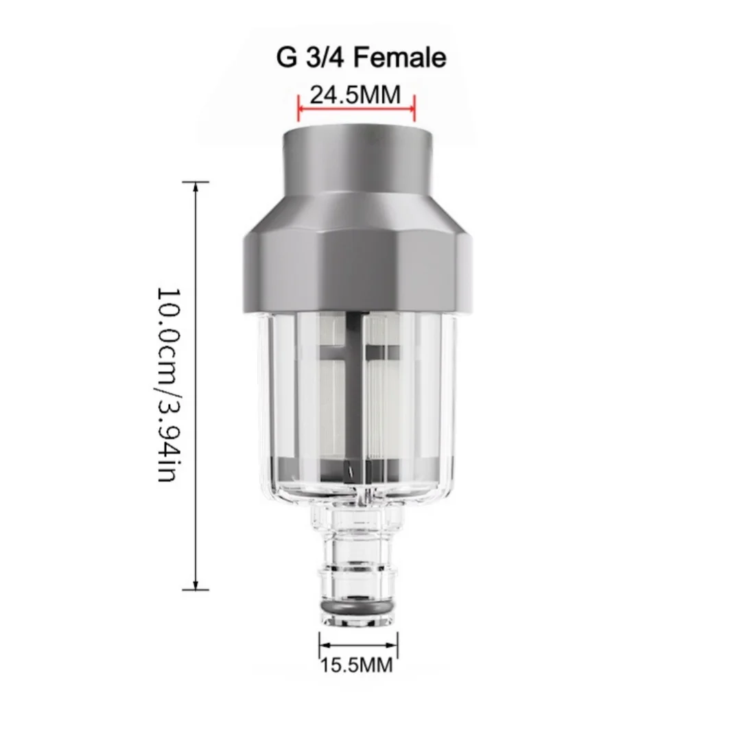 High Pressure Washer Water Filter For Karcher K2 K3 K4 K5 K7 With G3/4 Thread Water Filters Car Pressure Washer Accessories