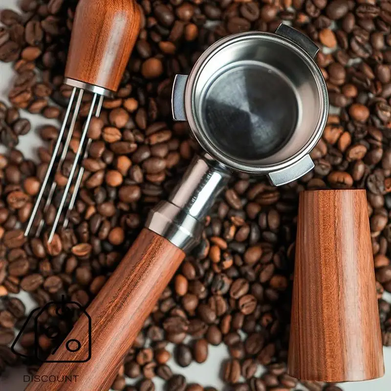 Бездонный портафильтр A83G-54 мм в сочетании с инструментом Wdt — усиление заваривания эспрессо, сменная корзина для фильтра, замена кофе