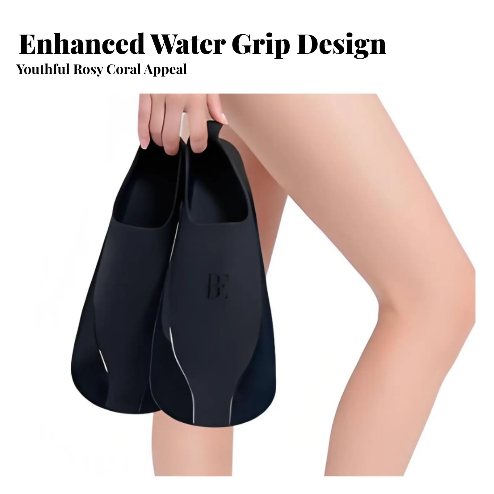 

Плавательные ласты для взрослых, короткие ласты, профессиональное снаряжение для тренировок, для плавания, дайвинга, унисекс, обтекаемый дизайн