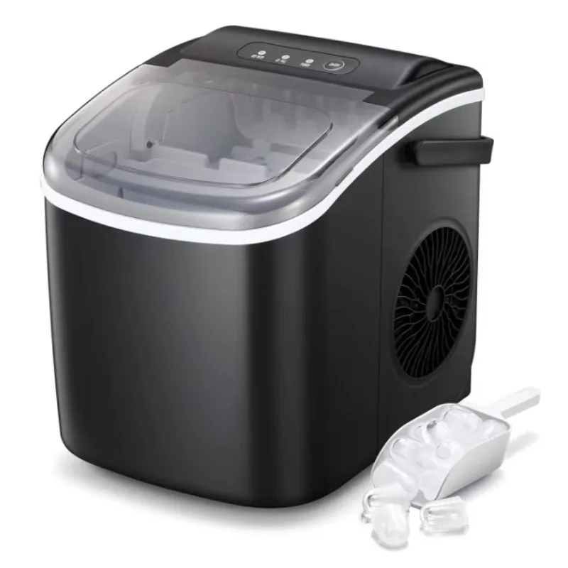 

2024 Hot Sale Portable 15kg Mini Instant Home Use Ice Maker Car Ice Cube Self-Cleaning Ice Maker