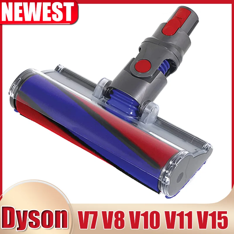 Cabezal de cepillo para aspiradora de mano Dyson V7 V8 V10 V11 V15, cabezal de cepillo de suelo motorizado, accesorios reemplazables, piezas de