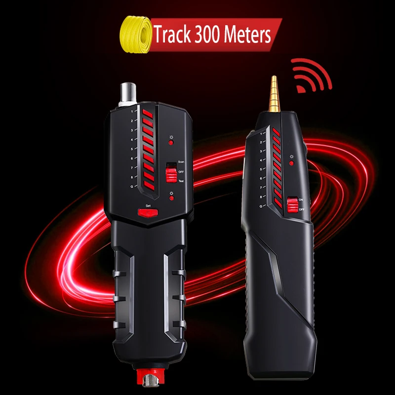 Draad Tracker Laser Licht Glasvezel Tester Led Poe Schakelaar Bnc RJ11 RJ45 Line Finder Draad Tracer Ethernet Lan Netwerk kabel Tool