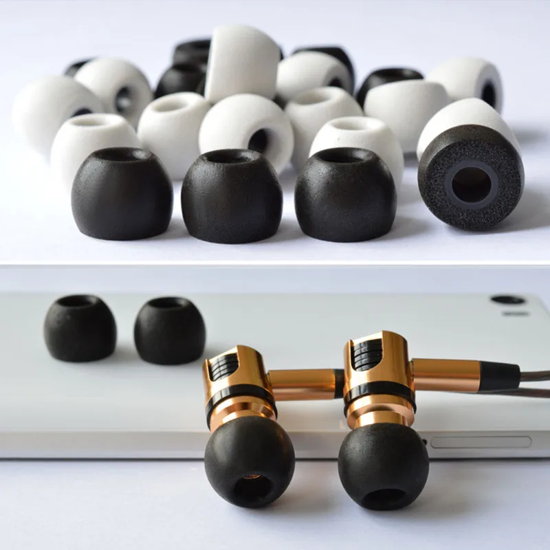 2Pcs TS-400หน่วยความจำโฟม Eartips 4.9มม.(L M S) ขนาดสำหรับ In-Ear หูฟัง4.9มม.-6.0มม.อุปกรณ์เสริมเคล็ดลับฟองน้ำ Ear Pads