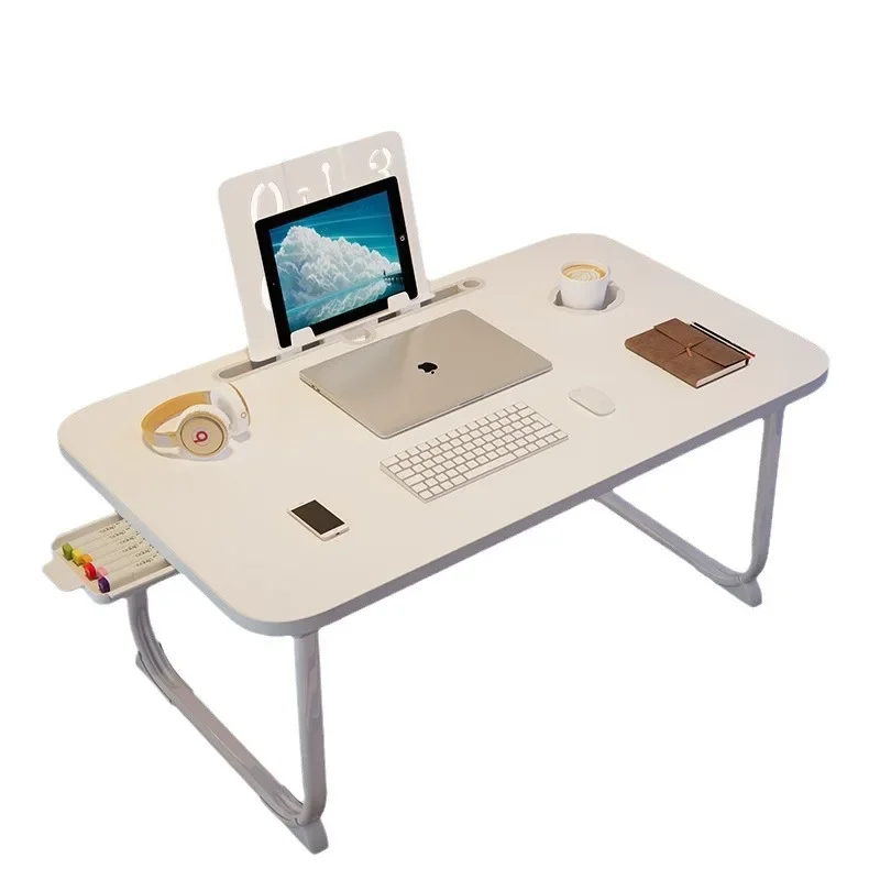 Bed small table bay window foldable table dormitory notebook computer desk household