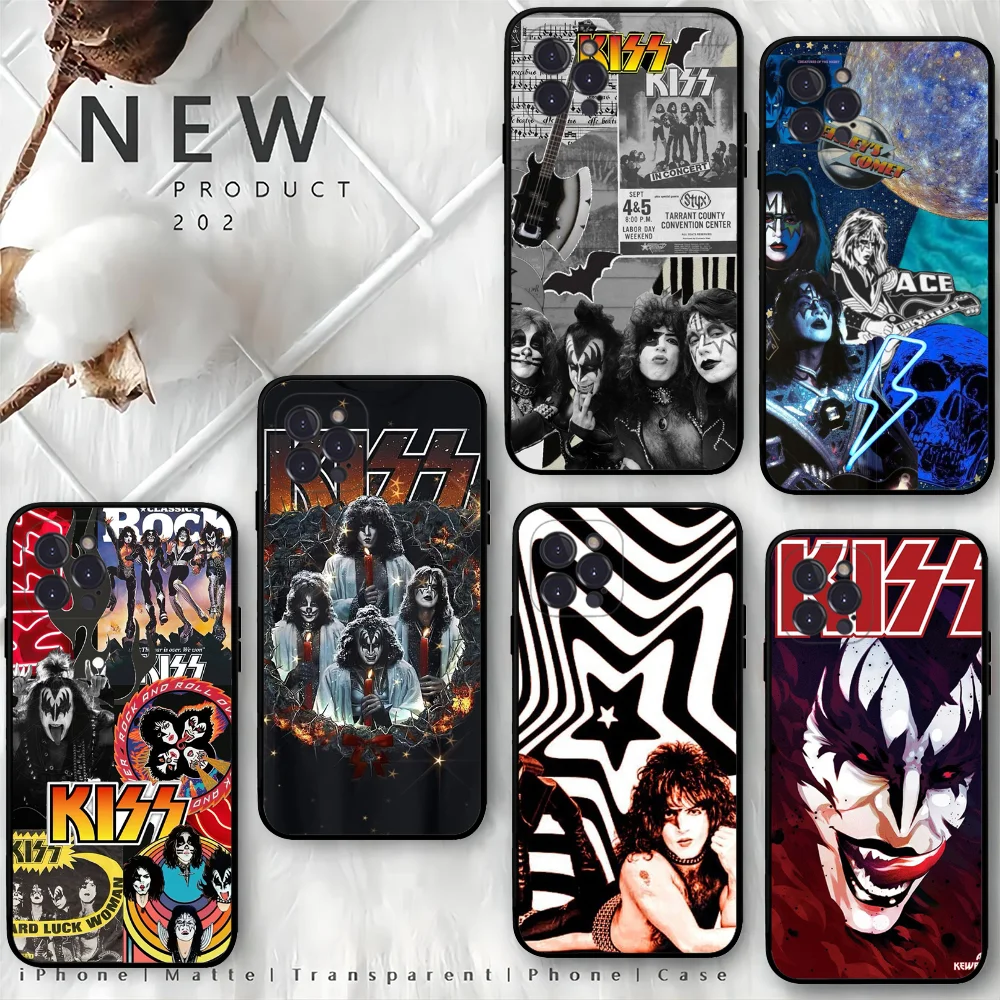 K-kiss band Phone Case For iPhone 15 14 11 12 13 Mini Pro XS Max Cover 6 7 8 Plus X XR SE 2020 Funda Shell