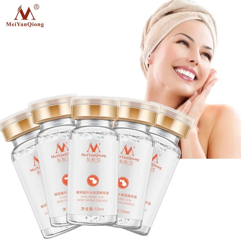 

5pcs Hyaluronic Acid Essence Serum whitening Treatment skin care Acne Pimples Moisturizing Face Care creamAnti Winkles Aging