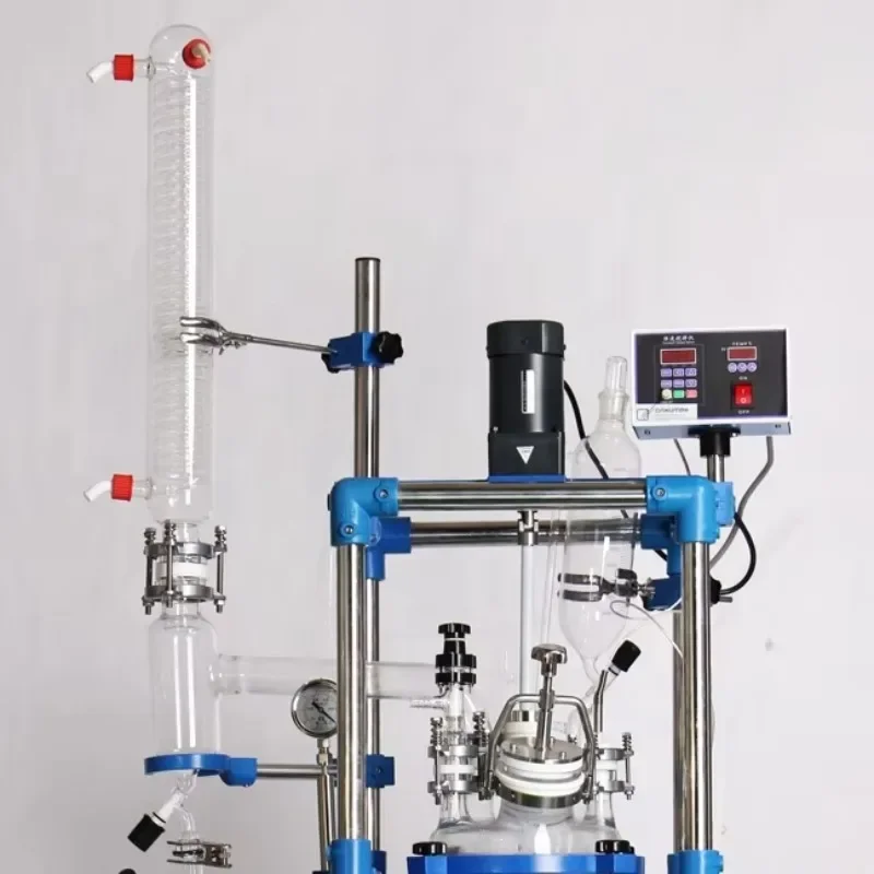 10L 20L 30L 50L 100L 150L 200L Mixing Distillation Jacketed Glass Reactor For Laboratory & Industrial Chemical