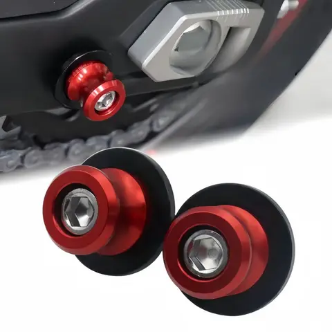 스즈키 GSXR 1000 750 600 K1 K2 K3 K4 K5 K6 K7 K8 K9 K11 오토바이 스윙 암 스풀 8MM 스탠드 나사 M8 알루미늄 액세서리