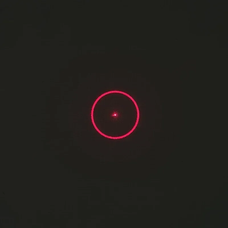 650nm الأحمر الهدف دائرة حيود صريف وحدة ليزر ديود #1