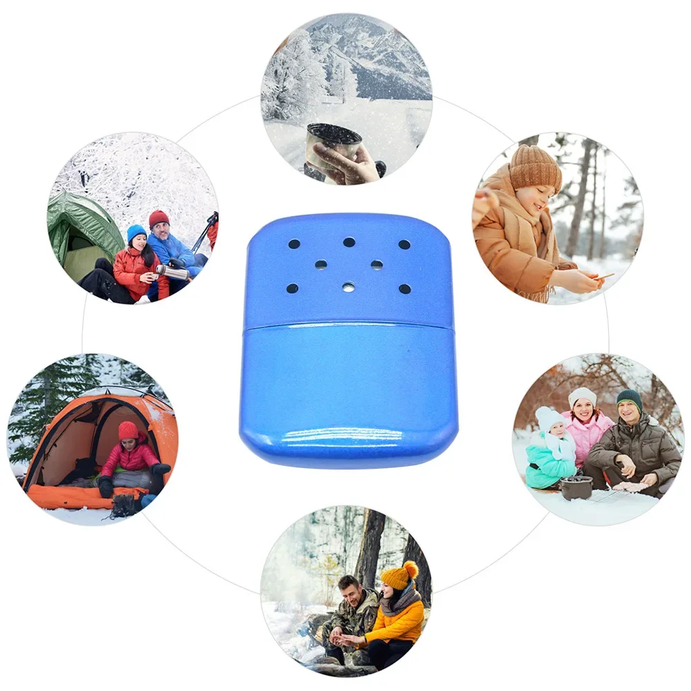 Liquid Fuel Hand Warmer Reusable Furnace Metal Alloy Winter Heater Portable Mini Warmer For Outdoor Hunting Camping Catalytic