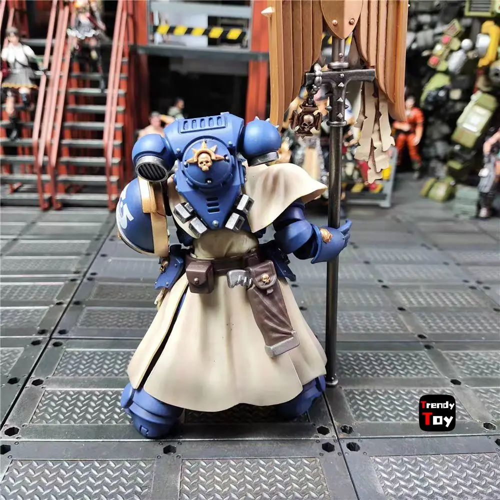 【JOYTOY】Warhammer 40K Ultramarines Bladeguard Antico 1/18 Action Figure Collection Toy