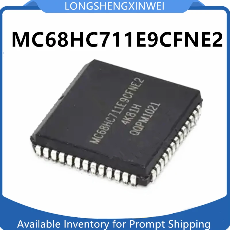 1PCS MC68HC711E9CFNE2 MC68HC711 PLCC52 8-bit Microcontroller New Original