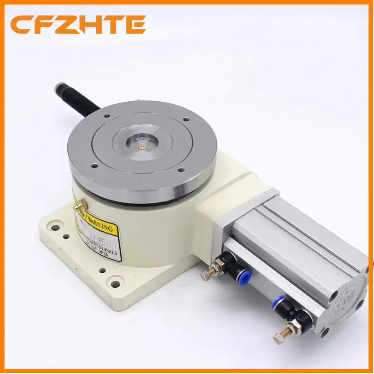 Fully Automatic Pneumatic Indexing Disc, Rotating Worktable and Dividing Disc Divider HSD-140DT Pneumatic Chuck Rotation