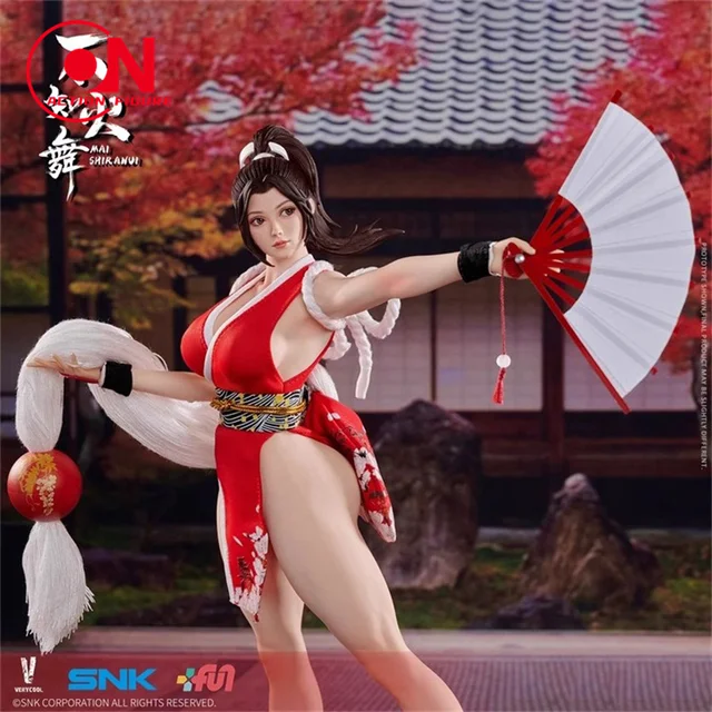 VERYCOOL 1/6 VCF-2068 Mai Shiranui Silicone Action Figure 12