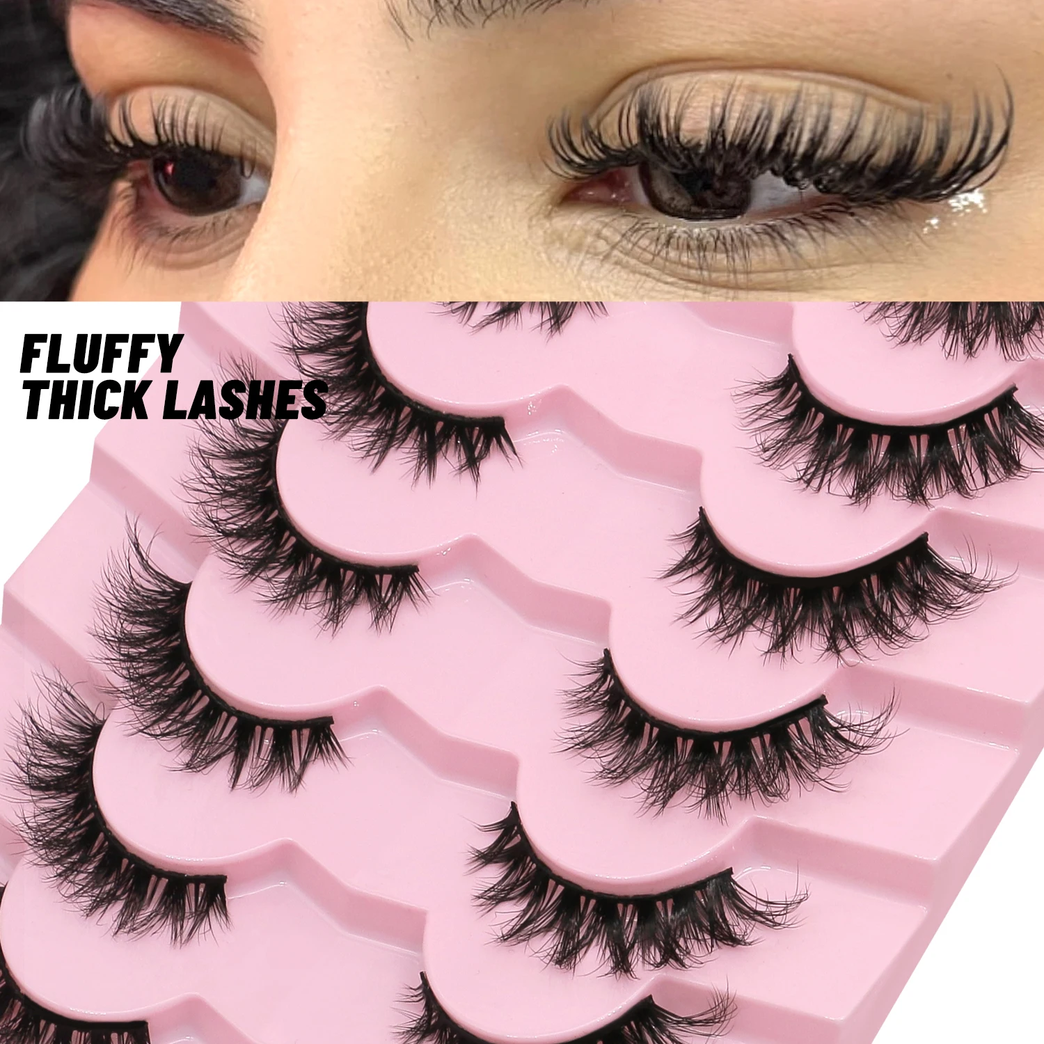 Lasvirey Fluffy Eye…