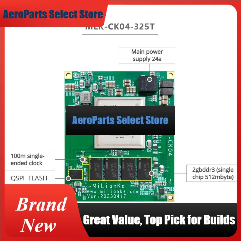AeroPartsMilinker MLK-CK03/04-325T/410T Kintex-7 XC7K325T/410T Board Enabling Large-capacity Designs