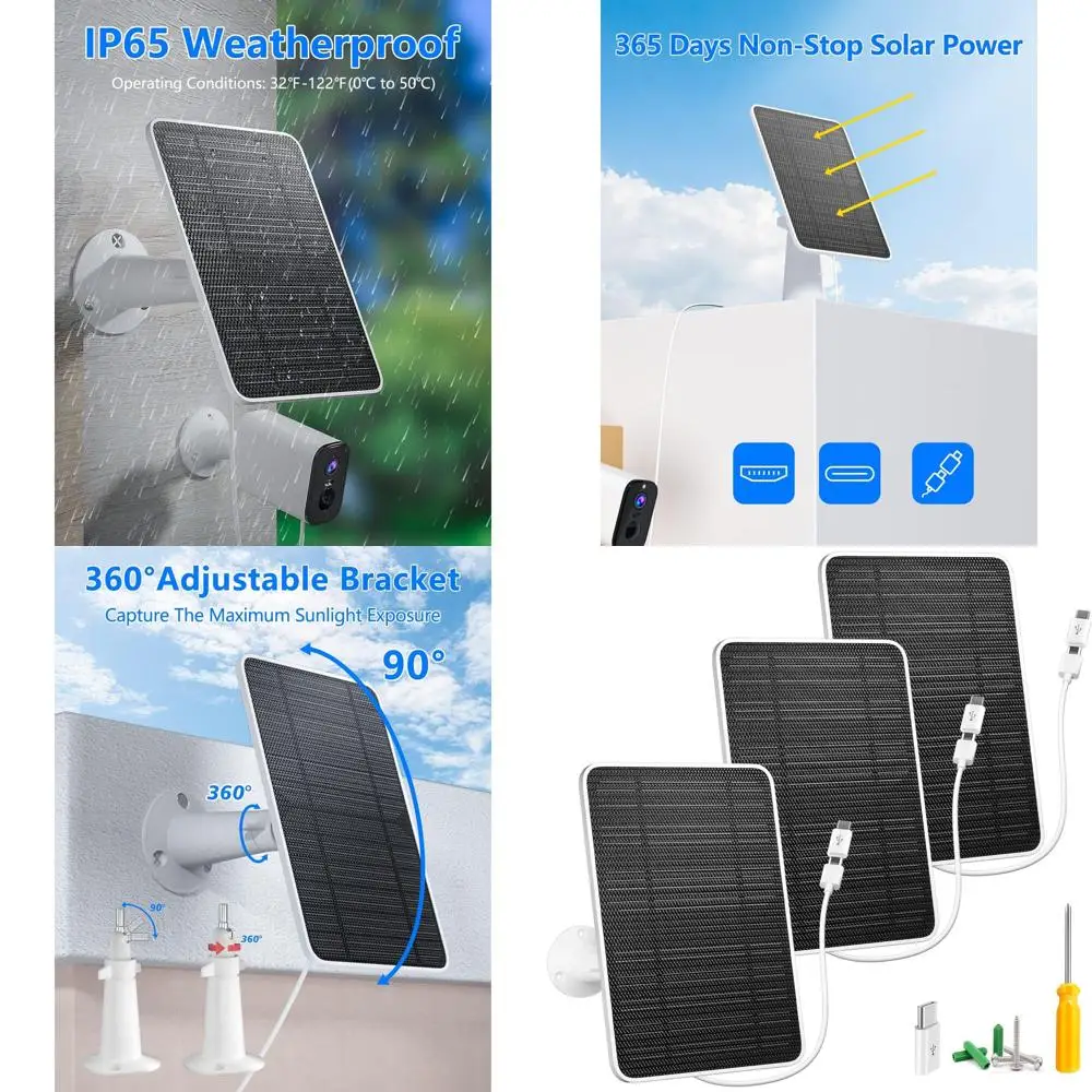 5W Usb Rechargeable…