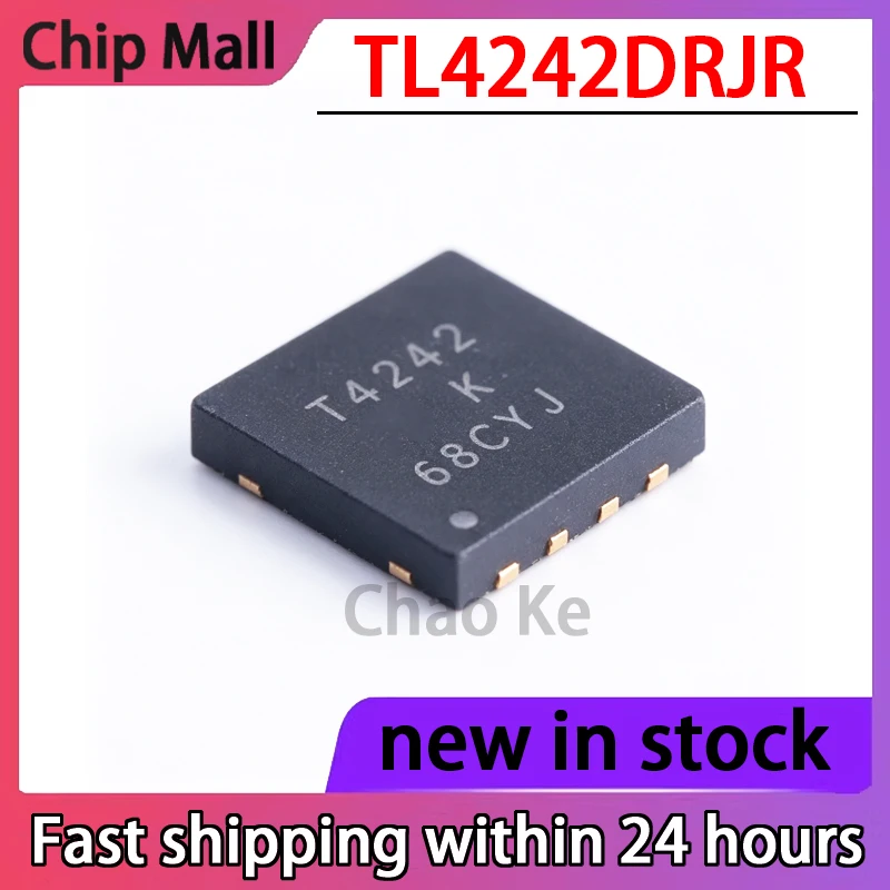 5PCS New TL4242DRJR Package SON-8 Silk Screen T4242 Adjustable LED Driver Chip IC Spot