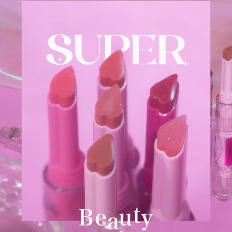 Flower Loria Blame Melia Solid Lip Gloss Lip Glaze Moisturizing Mirror Water Light Fine Glitter Lipstick