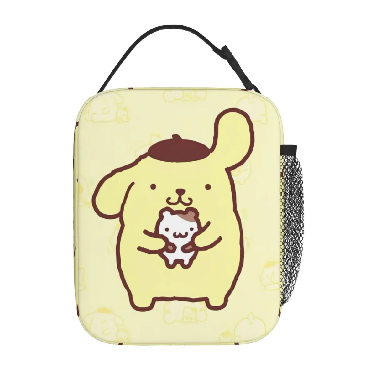 Pom Pom Purin Cartoon Insulated Lunch Bags Leakproof Meal Container Thermal Bag Tote Lunch Box School Picnic Food Bag