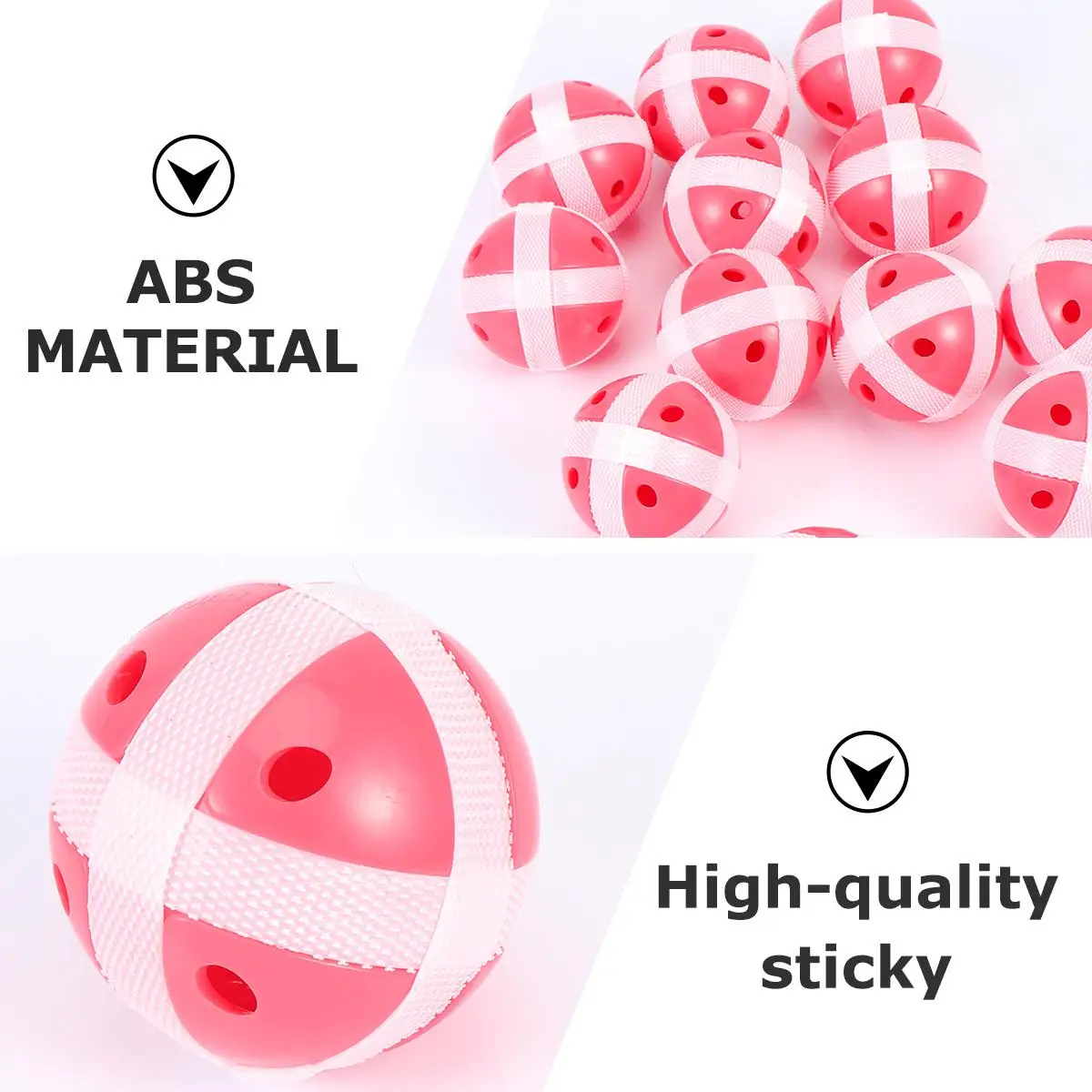 12-delige plastic zachte speelgoedsets Lichtgewicht leuke ouder-kind games Educatieve benodigdheden Kleverige balgeschenken