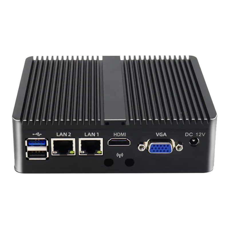 MeetNeng NANO Industrial Mini PC N2840 J1900 Dual LAN VGA mSATA DDR3 Multi Ports RS232 USB HDMI Embedded