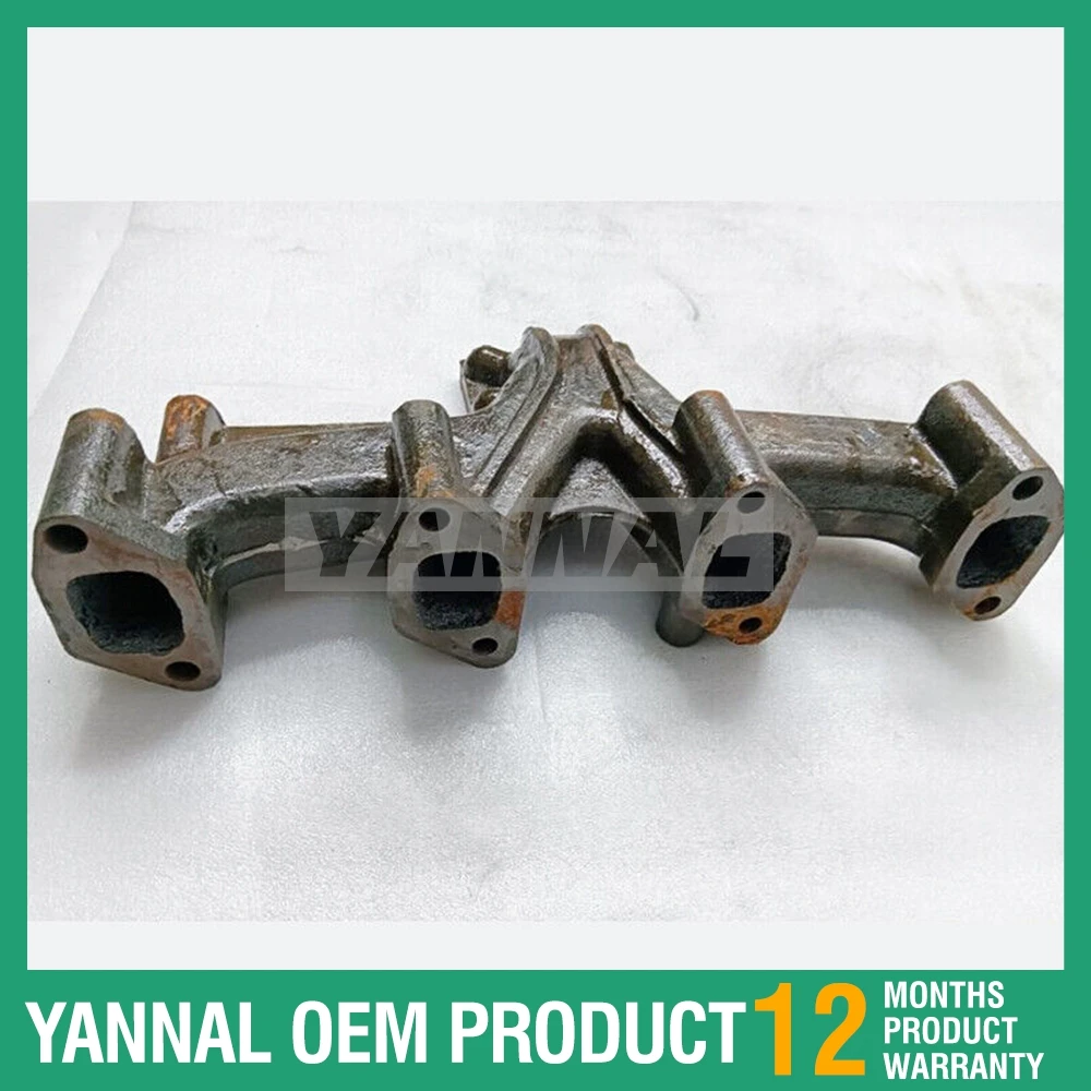 good quality 4BD1 4BG1 EXHAUST MANIFOLD For Hitachi EX100-2 3 EX120-2 EX120-3 8-94366021-0