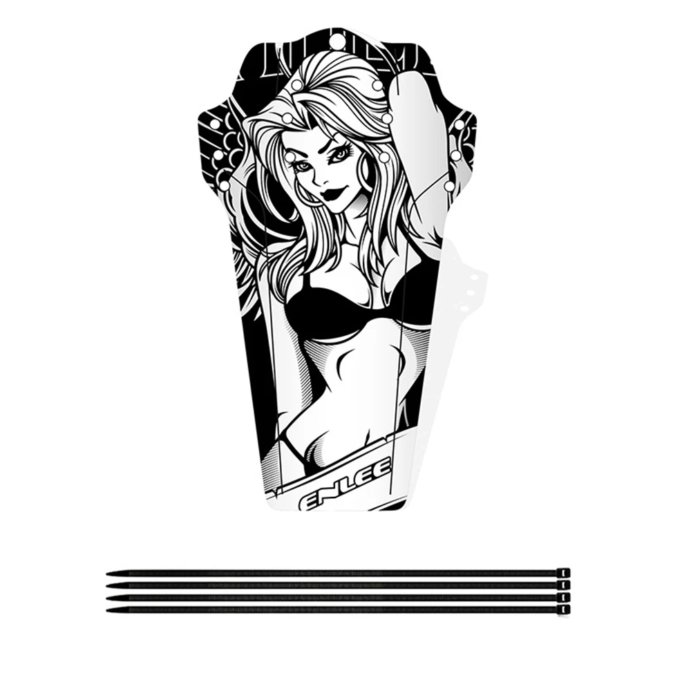 

Road Bike Carbon Fiber MTB Front/Rear Wheel Fenders Mudguard Mud Guards Bike Fender