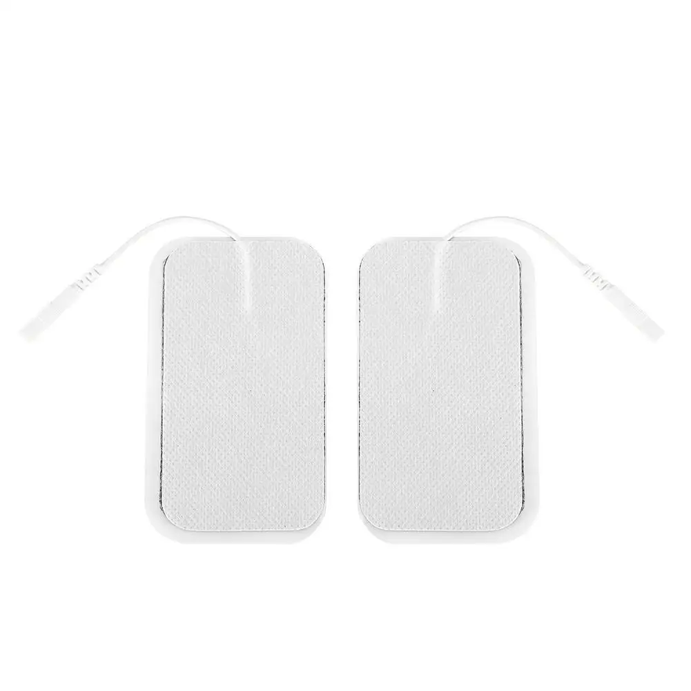 

Reusable for tens Electrode Pads for Pain Relief Self Adhesive Replacement Pads 3.54x1.97inch Compatible with Massagers