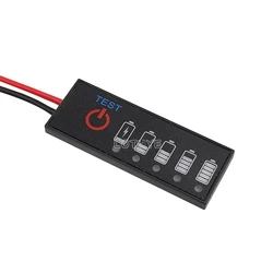 1S 2S 3S 4S 5S 6S 7S 3.7V-29.4V 18650 Li-ion Lipo Lithium 12V Battery Level Indicator Tester Capacity Tester Meter