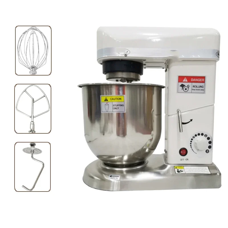 Electric Butter Maker Egg Beater SL-B10 Electric Vertical Mixer 5/7/10 Liter Multi-function Kneading Mixer