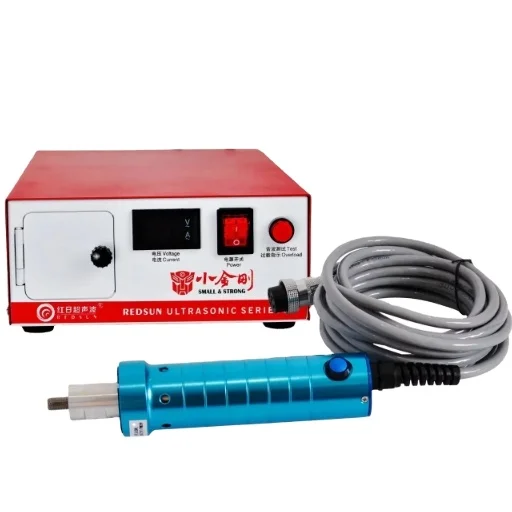 

New 20K2000W Handheld Ultrasonic Spot Plastic Welder Multi Spot Ultrasonic Welding Machine Good Price Condition New Voltage 220v