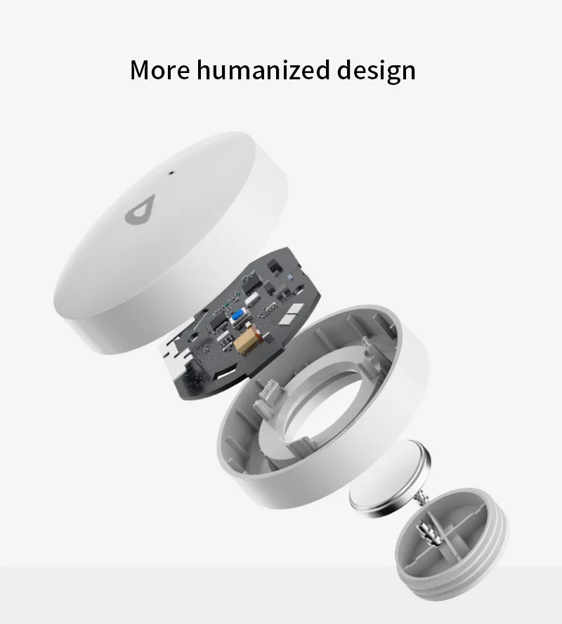 Mini Tuya ZigBee Water Leak Sensor Overflow Detecting APP Remote Remote IP68 Waterproof Dustproof Protection Against Water Leaks