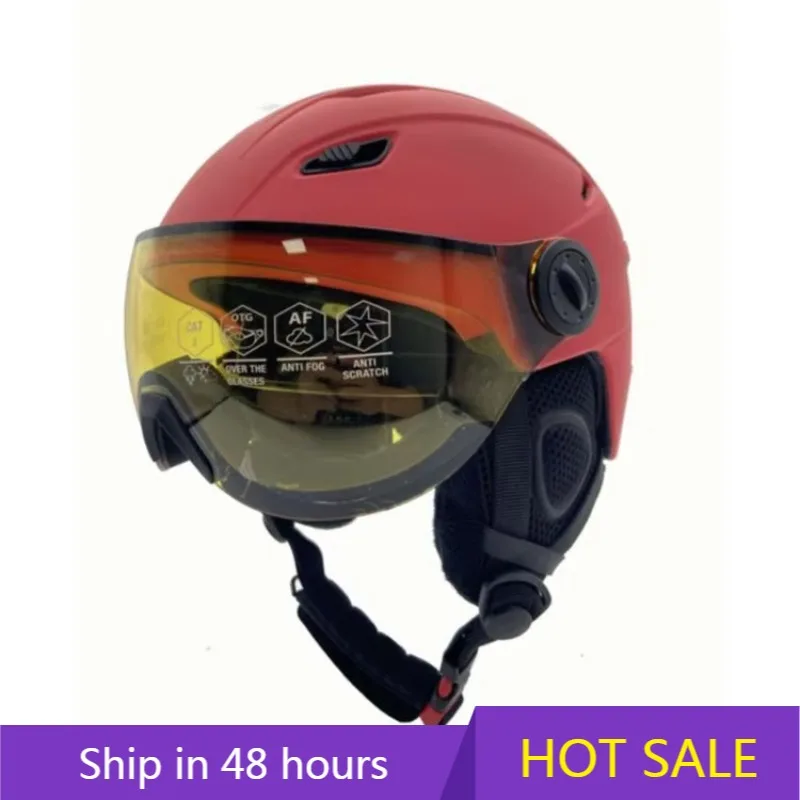 

POWER LEAP Secure protection Outdoor Sports Ski Snowboard Skateboard Helmets with Goggles