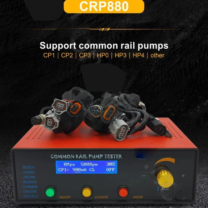 Common Rail Injector Tester Magnetic and Piezo Injector To Test Resistance with Counting Function and AHE Car Repair Tool