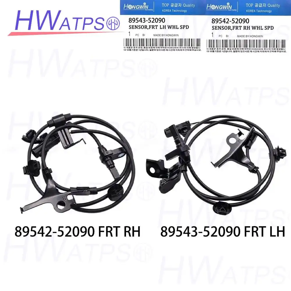 Front Right Left Wheel Speed ABS Sensor For Toyota Yaris 2007-2019 1NR-FE 1NR-FKE Verso S Subaru Trezia 89543-52090 89542-52090