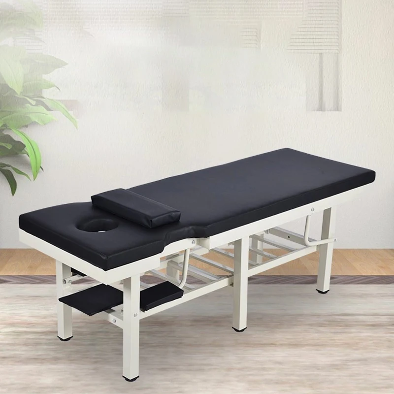 

Minimalist Rustic Massage Bed Ergonomic Comfy Classic Chiropractic Bed Premium Hole Pillow Table Esthéticienne Salon Furniture
