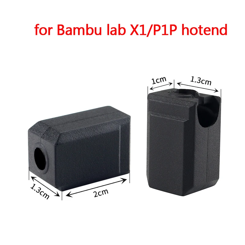 3D Printer Onderdelen Siliconen Sok Voor V6 Vulkaan MK8/MK9/CR10/CR10S Verwarmd Blok Warm Houden Cover